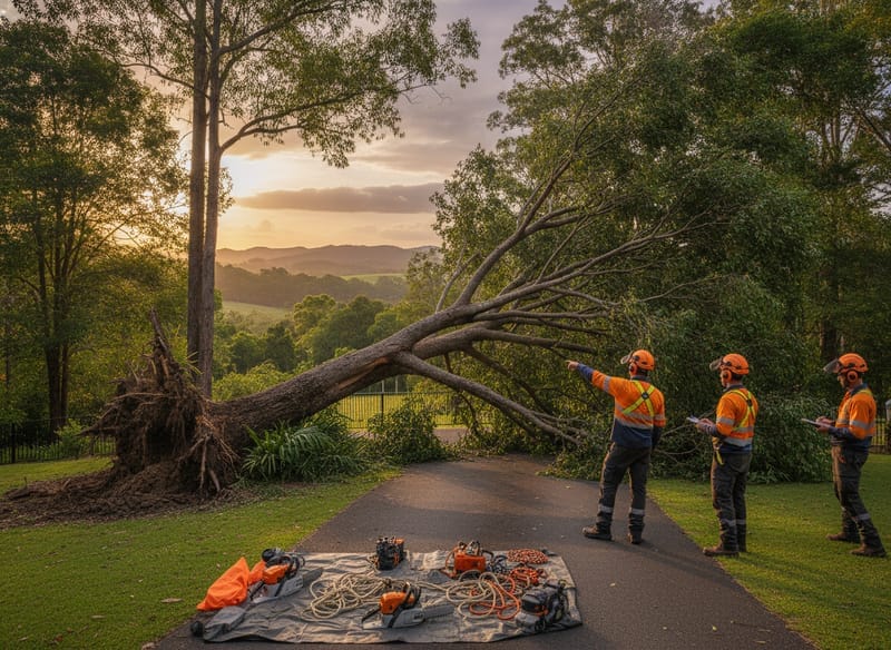 Emergency Tree Removal performed by Rockhampton Arborist in the Rockhampton